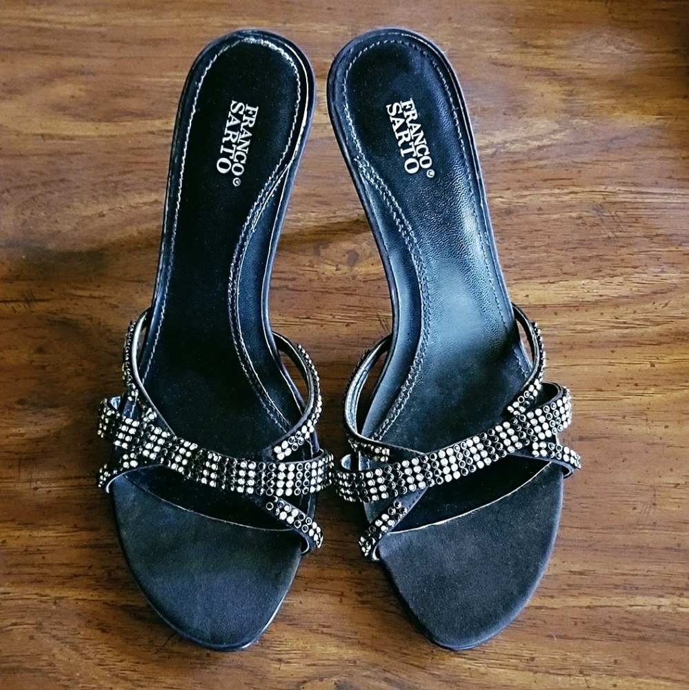 Franco Sarto Rhinstone Heel 7M